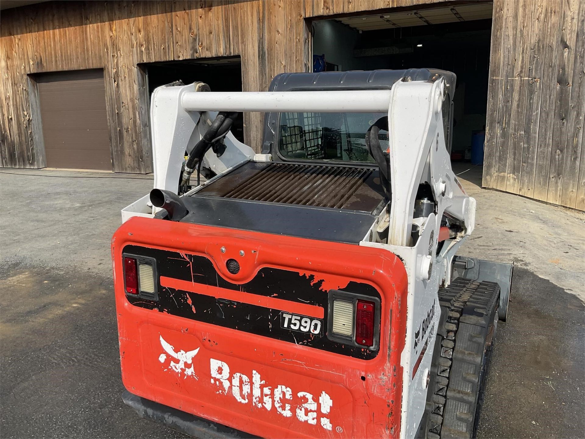 2014 Bobcat T590 — rear view